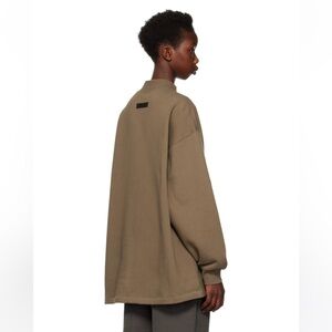 NWT Fear of God Essentials Brown Sweatshirt XS